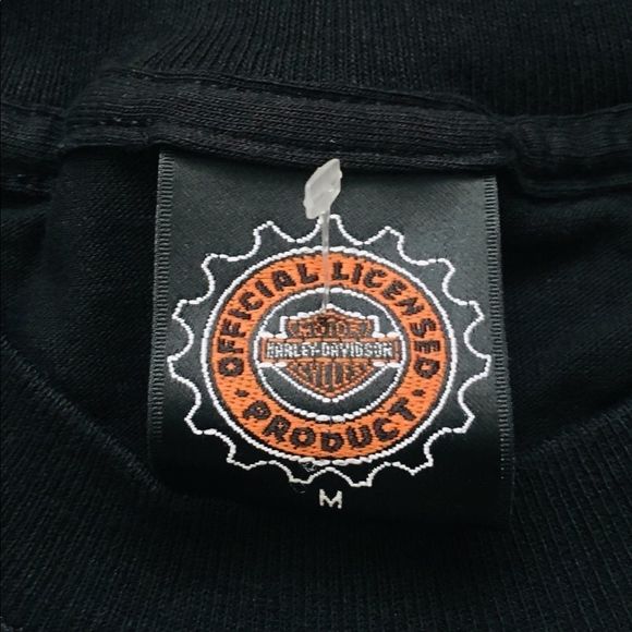 Vintage Harley Davidson Classic Bike Shirt Bastard - Picture 7 of 8